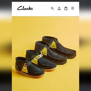 Clarks Wallabee Pokemon Black